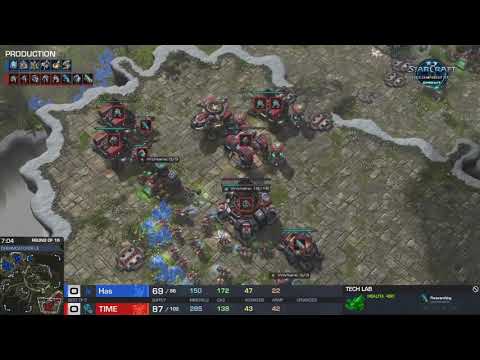 SC2 Has vs TIME PvT   Round of 16   WCS Montreal 2018   StarCraft II - Starcraft 2