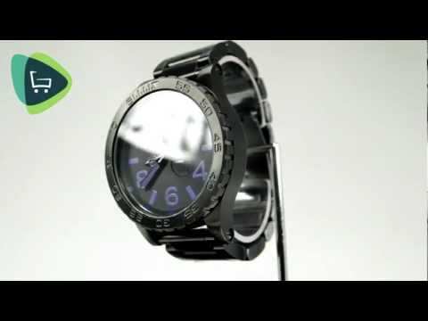 Nixon 5130 Tide All Black   Purple