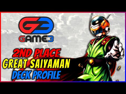 2ND PLACE Great Saiyaman Deck Profile | Carta Magica | Game 3 | Dragon Ball Super Card Game: Masters