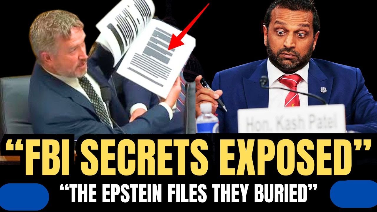 Thomas Massie Just EXPOSED the FBI on Epstein Files — Patel’s Reaction Says It All