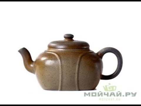 Teapot # 21661, yixing clay, wood firing, 170 ml.