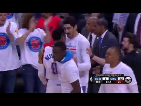 Russell Westbrook Hits From DEEP | Cavaliers vs Raptors | NBA PLAYOFFS | 5.23.16