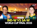 LIVE India Women Beat South Africa To Win ICC ODI World Cup Final 2025 Harmanpreet Shafali