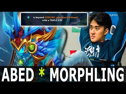 EG.ABED[smurf] Morph Beyond Godlike, Unkillable! - DOTA 2 Gameplay | Meanwhile in DOTA 2