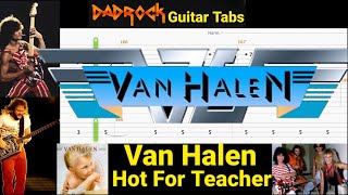 Hot For Teacher - Van Halen - Guitar + Bass TABS Lesson