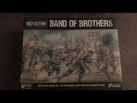 An Unboxing Bolt Action Band of Brothers starter set 2nd Edition 