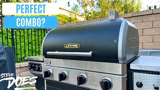 The Perfect Backyard Upgrade – Grill & Smoker in One!