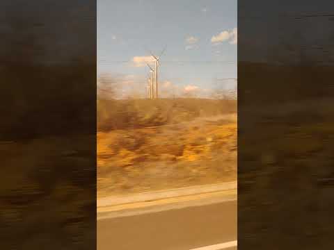 Parque eólico no Rio Grande do Norte ( Não sei direito se pertence a Angicos-RN ou Lajes-RN)