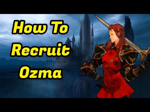 Tactics Ogre Let Us Cling Together How to Recruit Ozma! (Knight Commander)