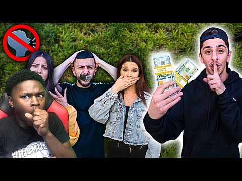 Last to TALK Wins $30,000 Diamond Chain - Challenge! LoadedReacts REACTION!