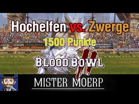 [Blood Bowl 2] Hochelfen vs  Zwerge - Tackle ist nicht alles [deutsch/german]