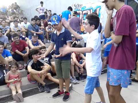 Batalla filtro en la 8va  del 2.018 de Rapublik Smk - Nero - Mente - Ezze