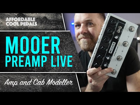 Mooer Preamp Live. An affordable great sounding amp and cab replacement.