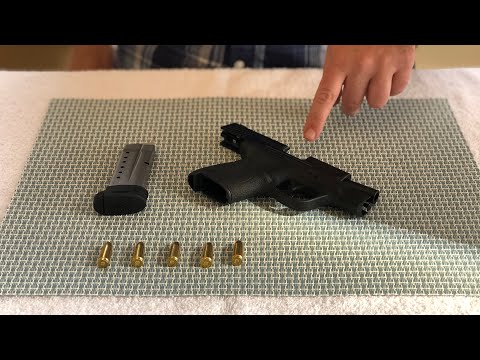 How to LOAD & UNLOAD a handgun - for beginners!