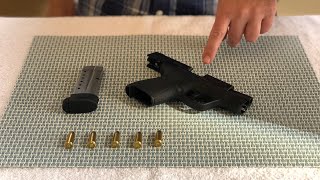 How to LOAD & UNLOAD a handgun - for beginners!