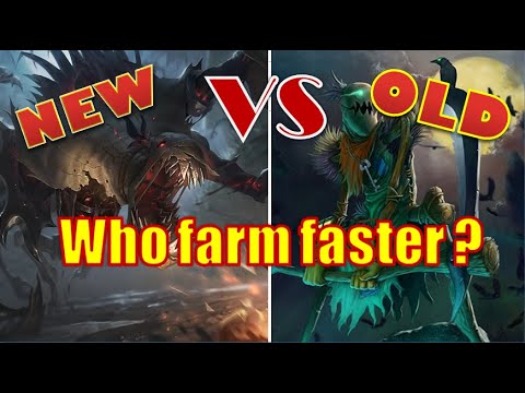 NEW FIDDLE vs OLD FIDDLE: Who farm Faster ? || LOL Patch 10.7