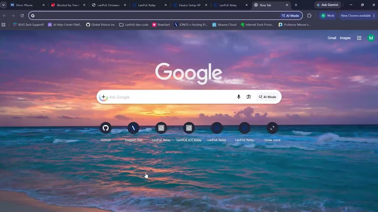 Interface Setup
