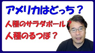【Go Globalブログ】アメリカは「人種のるつぼ」、それとも「人種のサラダボール」？