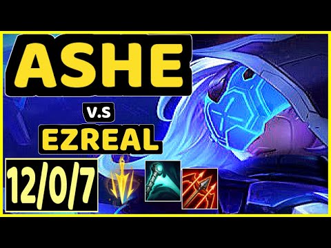 SACY (ASHE) vs EZREAL - 12/0/7 KDA BOTTOM ADC CHALLENGER GAMEPLAY - BR