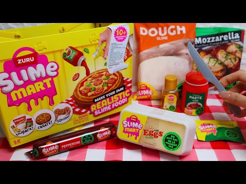 Toy asmr 🍕 Making Slime Pizza ASMR Satisfying with Unboxing | Review Toys