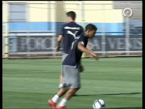 Jefferson Montero primer entrenamiento con el Villarreal