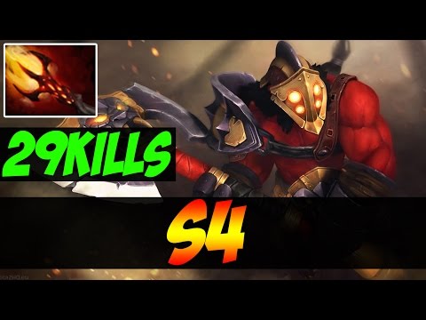 s4 Plays Axe - 29 KILLS WITH DAGON - 8500 MMR - Dota 2
