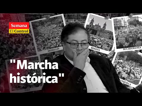"Colombia NO LE TIENE MIEDO a Petro": El Control a las marchas del 21 de abril