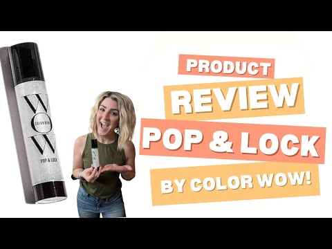 Hair product review! Pop & Lock by Color WOW!