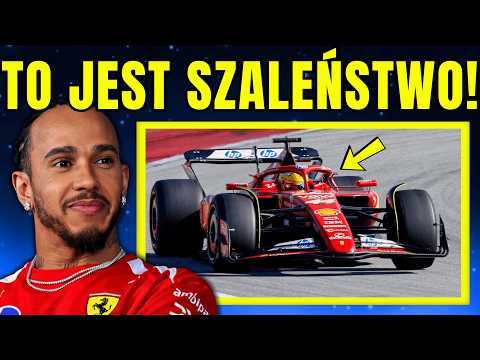 FERRARI zostawiło wszystkich RYWALI PRZERAŻONYCH po „SZTUCZCE” przy SZALONYM STARCIE Hamiltona