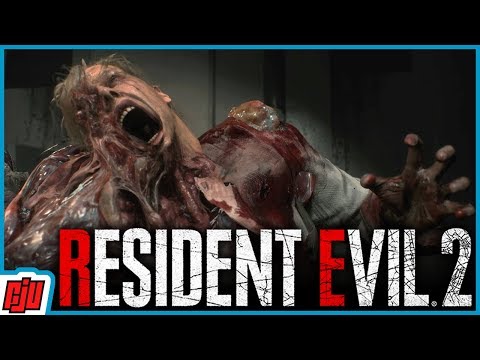 Resident Evil 2 Part 4 | Leon Gameplay | RE2 Remake Walkthrough | PC Horror Game