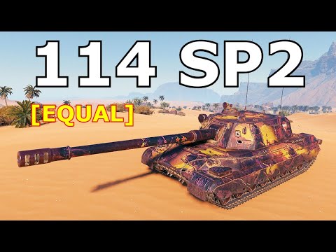 World of Tanks 114 SP2 - 4 Kills 10,5K Damage