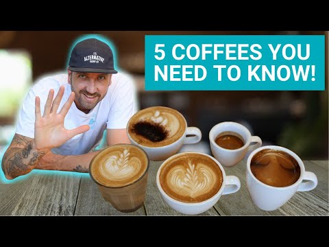Becoming a Barista? (5 Coffees You Need to Know How to Make)