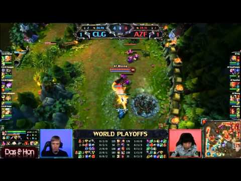 [027] CLG.eu vs AZF - Demi-finale - Game 3 (World Championship)