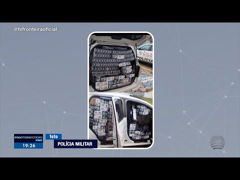 Cigarros contrabandeados são apreendidos em Presidente Epitácio