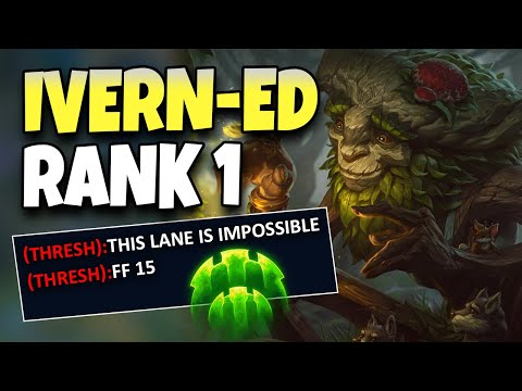 THIS MYTHIC ON IVERN SUPPORT IS ACTUALLY BROKEN - League of Legends