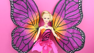 Barbie Mariposa (Mattel Y6372) | Muñeca Barbie la Princesa de las hadas | Muñecas para niñas