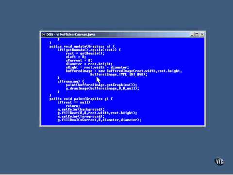Lesson2 No Flicker Java Graphics Tutorial