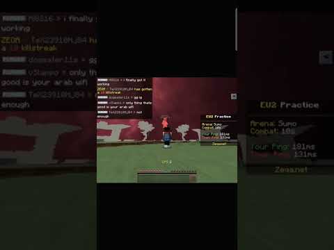 Insanely Fast Sonic F5 Combo in Minecraft PVP! #shorts