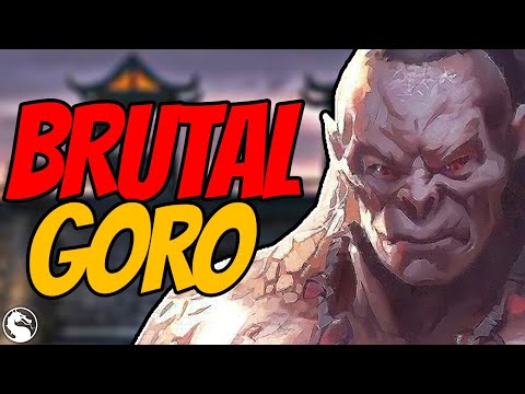 GORO ANNIHILATES OPPONENTS in Ranked Matches - Mortal Kombat X