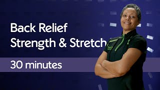 Back Workout and Stretches for Pain Relief | Beginner Level 1