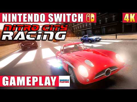 Nitro City Racing Nintendo Switch 1 Gameplay in 4K