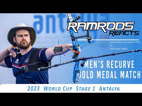 RamRods Reacts! Jean Charles Valladont vs Dan Olaru  Recurve Individual Gold 2023 Antalya World Cup