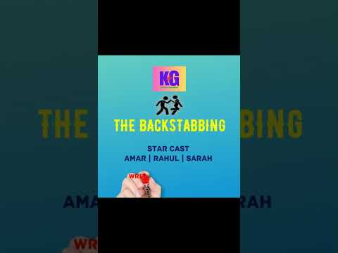 Title Reveal - The Backstabbing | Animation Web Series