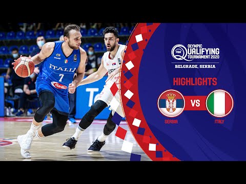 Serbia - Italy | Finals | Full Highlights - FIBA Olympic Qualifying Tournament 2020