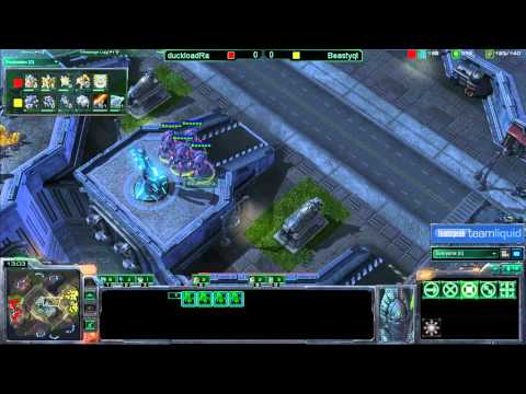 Game 1 - Duckload.White-Ra (P) vs Beastyqt (T) - TeamSpeak TL SC2 Open #11 Semifinal B