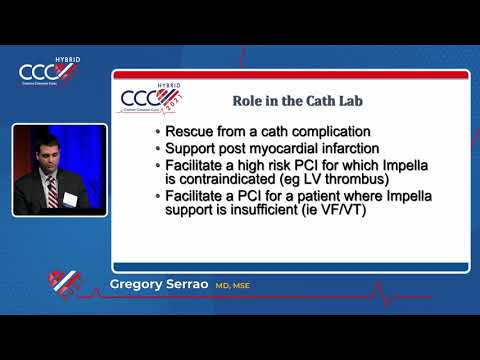 Cardiogenic Shock, Role of Cardiohelp - Gregory Serrao, MD
