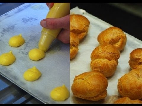 pourquoi la pate à choux retombe