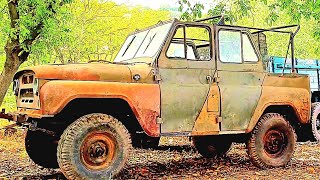 UAZ-469 Forgotten in the Forest for 30 Years – Fully Restored!