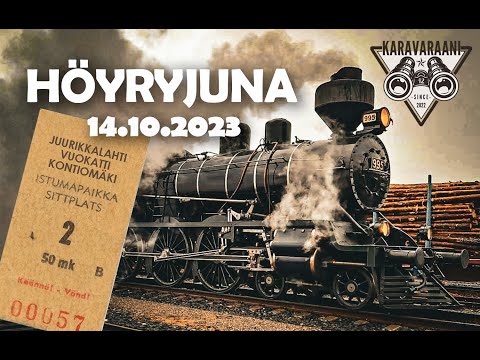 Höyryjuna HEIKKI (Hv3) - Matkustetaan höyryjunalla Vuokatista Kontiomäelle ja takaisin!