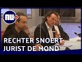 Jurist Viruswaarheid krijgt het woord niet en wraakt rechter | NU.nl